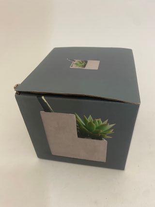 Vaso vasetto portapenne cemento grigio Kikkerland