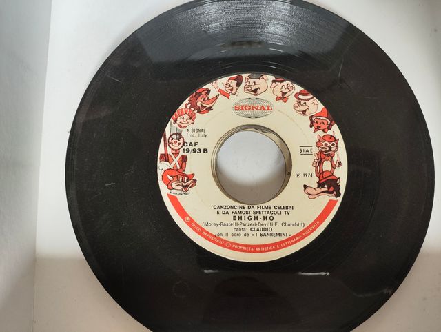 Vinile 33Giri Ehigh-Ho/La Tirolese Dei Nani