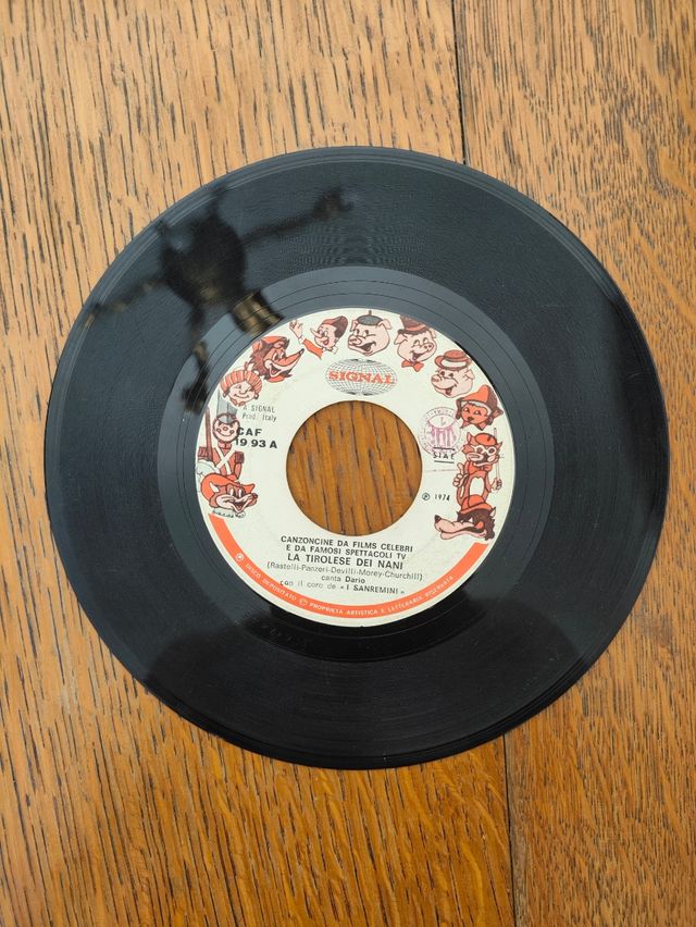 Vinile 33Giri Ehigh-Ho/La Tirolese Dei Nani