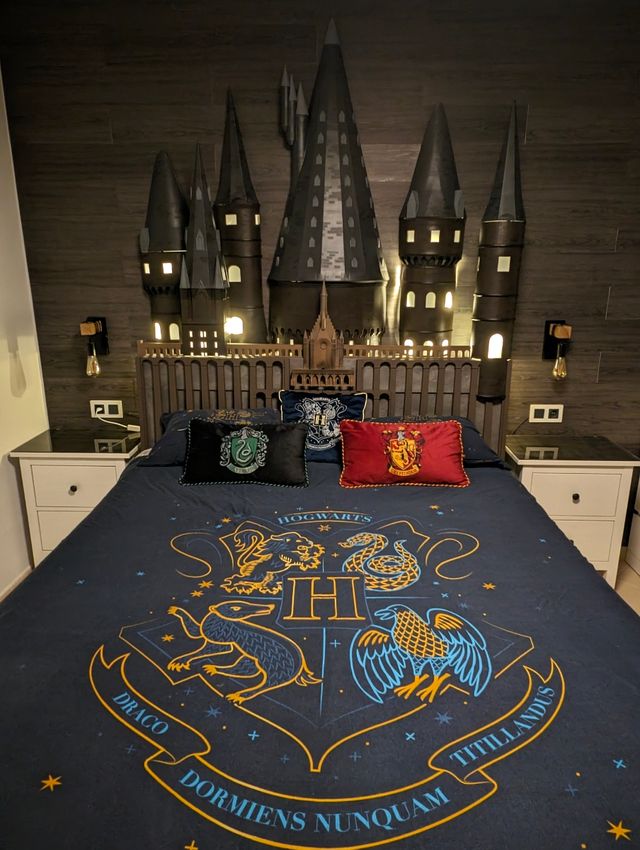 Harry Potter - cabecero temático Hogwarts