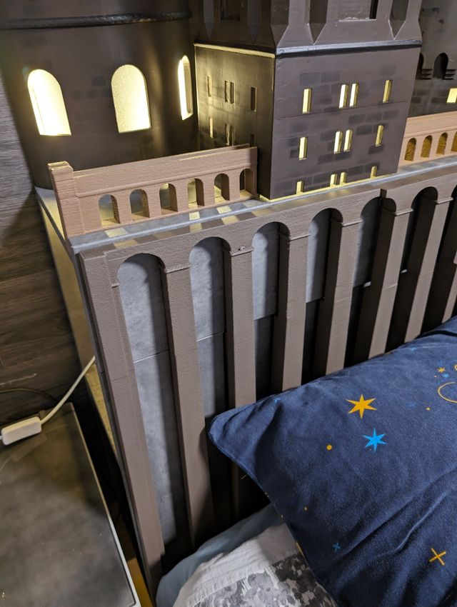 Harry Potter - cabecero temático Hogwarts