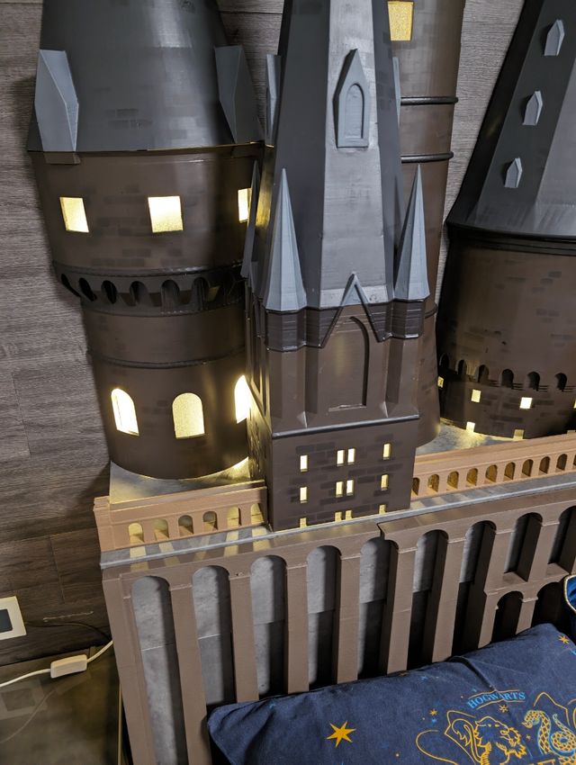 Harry Potter - cabecero temático Hogwarts