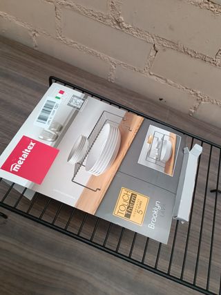 Metaltex Lava Estanteria platos 47x23x15