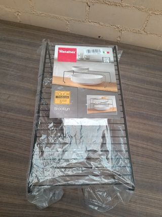 Metaltex Lava Estanteria platos 47x23x15