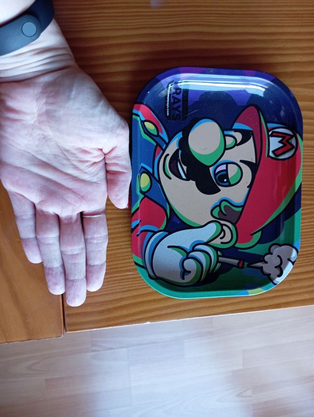 Bandejita fumador Mario Bross