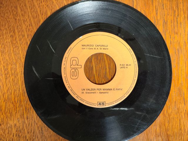 Vinile 33Giri Un Valzer per Mamma e Papà