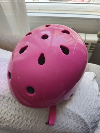 Casco patines niña OXELO Play 3 Pink 55-58 cm