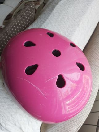 Casco patines niña OXELO Play 3 Pink 55-58 cm