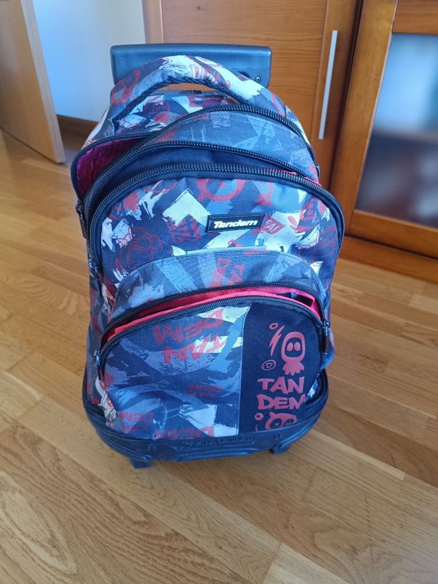 Mochila tandem de ruedas