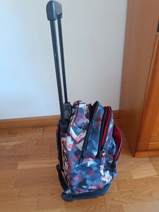 Mochila tandem de ruedas