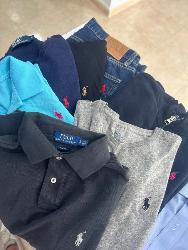 LOTE POLOS MARCA MIX