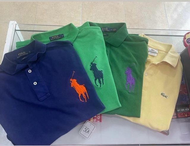 LOTE POLOS MARCA MIX