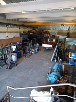 taller 800m2 para hierro y aluminio