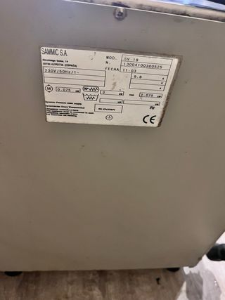 lavavasos industrial Sammic