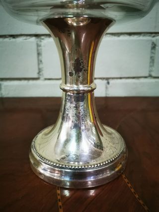 Frutero, centro de mesa. Antiguo.