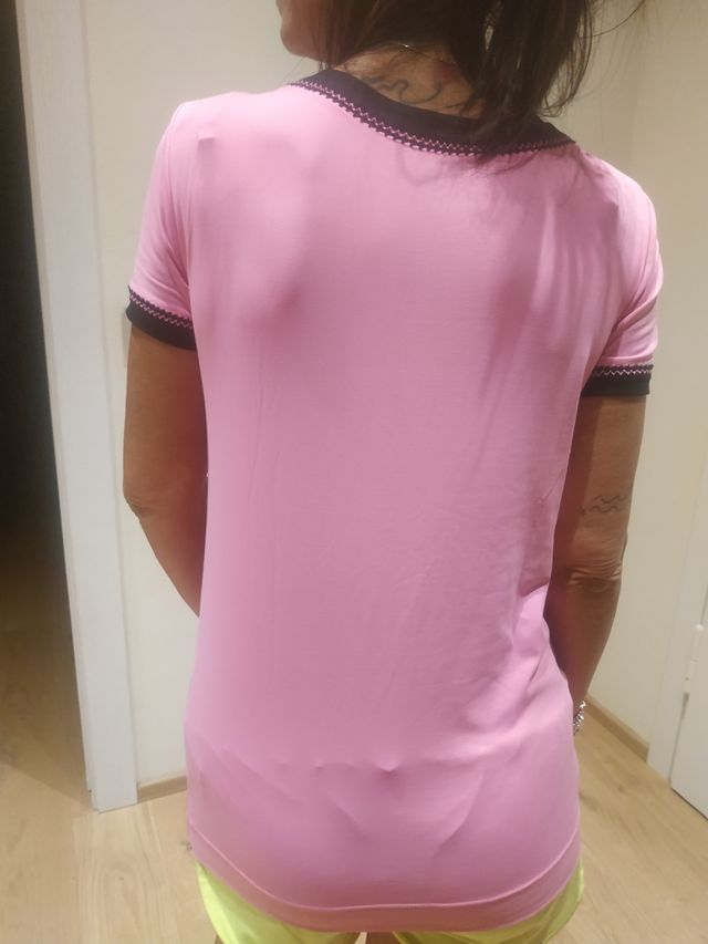 T-SHIRT ROSA DONNA