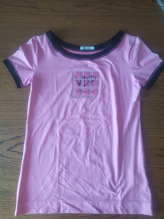 T-SHIRT ROSA DONNA