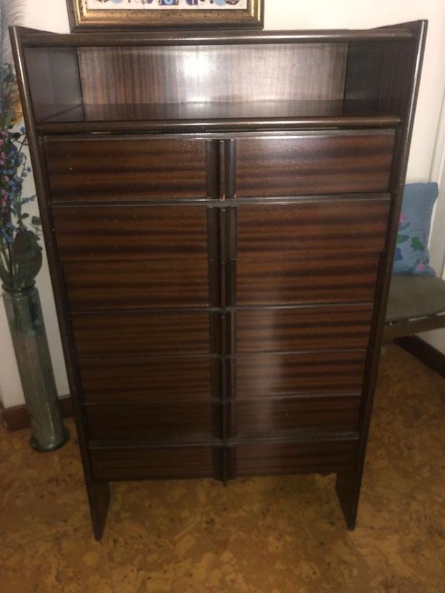 Cómoda vintage, 7 cajones, amplitud