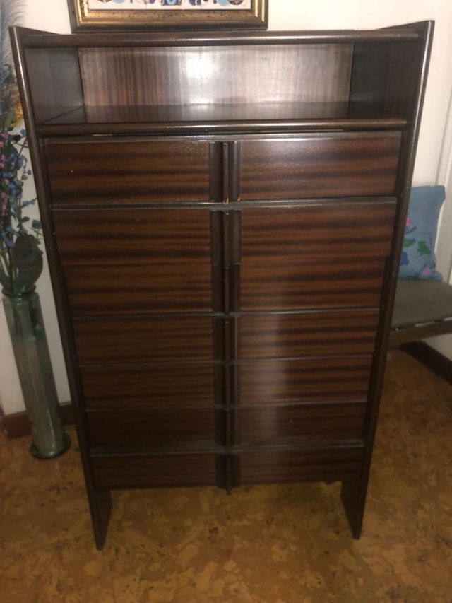 Cómoda vintage, 7 cajones, amplitud