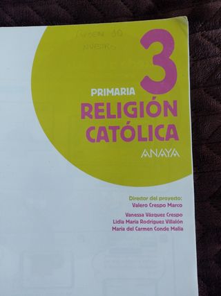 Libro Religión