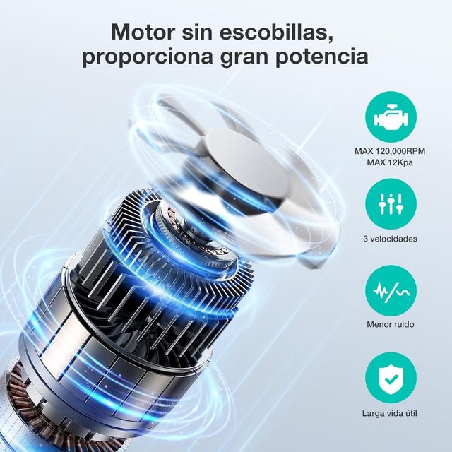 Soplador y aspirador inalámbrico 90000rp