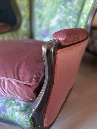 Divani antichi in stile isabellino restaurati