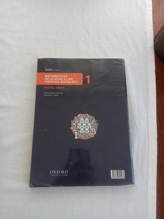 9788467394436 Matemáticas 1°Bachillerato