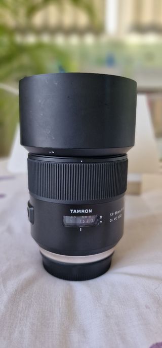 Objetivo Tamron 85 mm 1.8 para Canon
