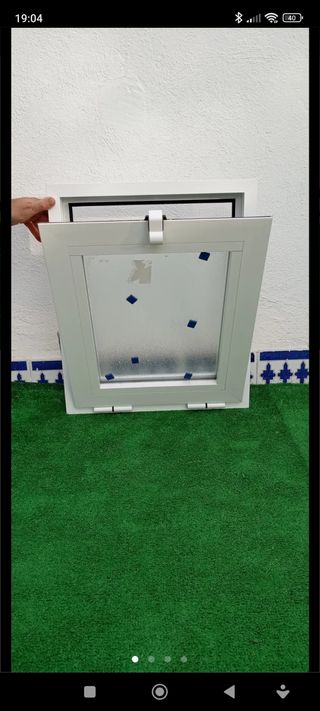 Ventana de aluminio nueva