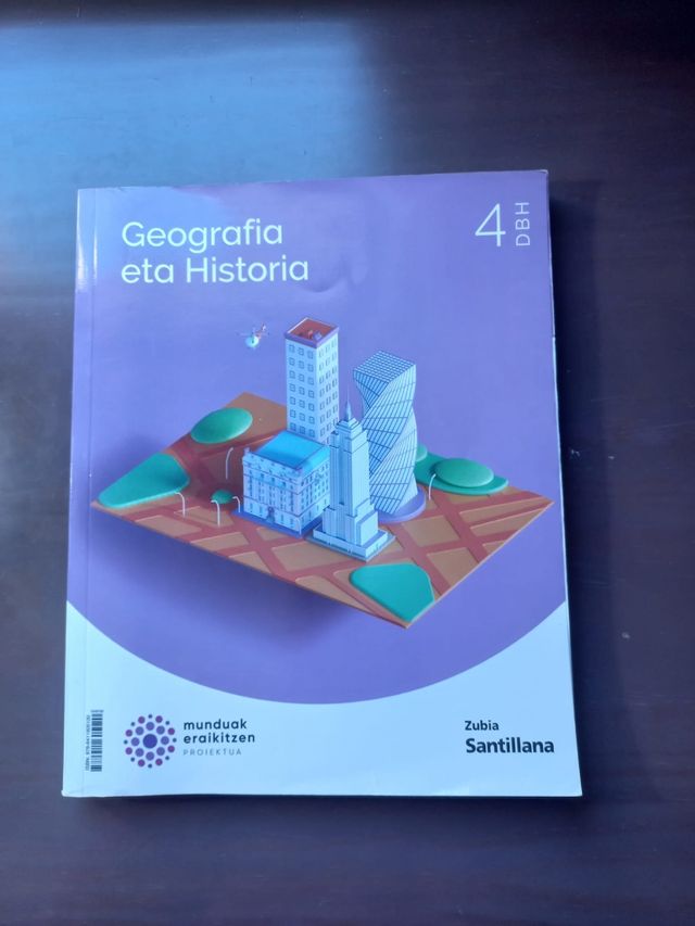 Quarti libri di testo Euskera dell'ESO