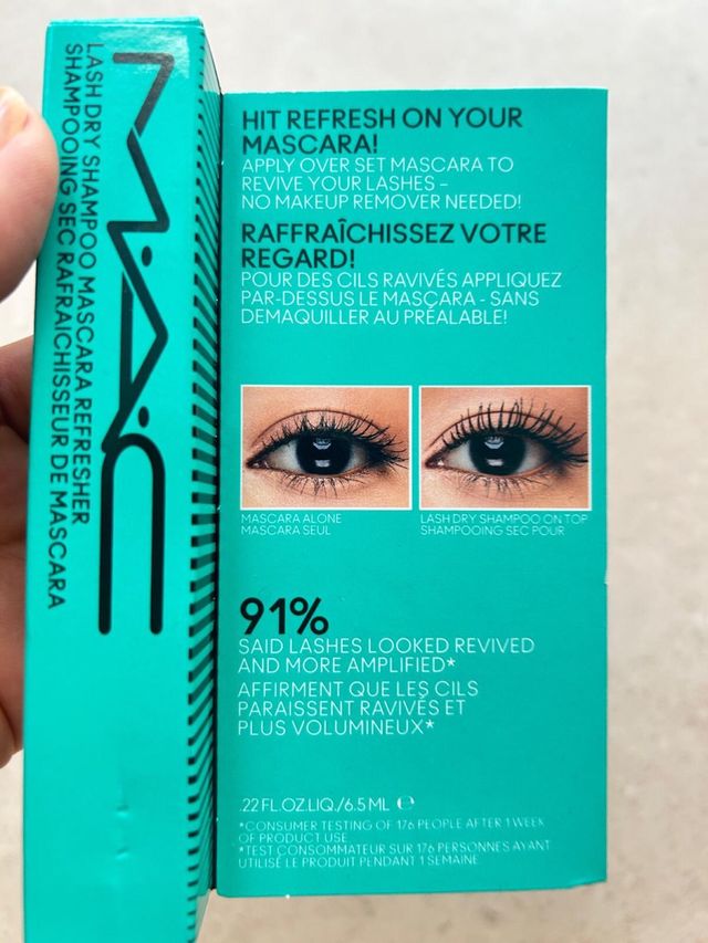 Máscara de pestañas.