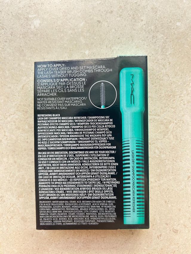 Máscara de pestañas.