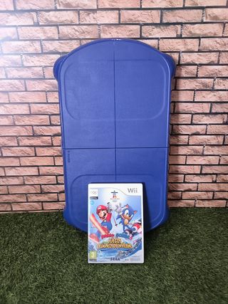 Tabla WiiBoard + Mario y Sonic Wii