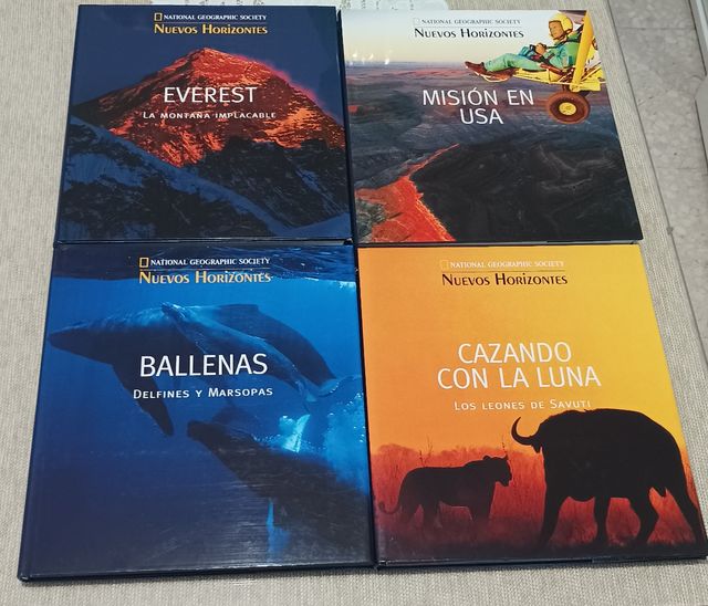 LOTE 4 TOMOS "NUEVOS HORIZONTES" NG