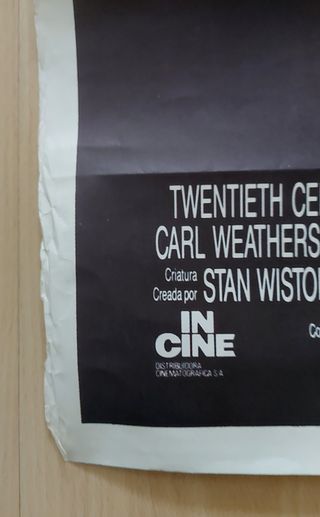 Cartel cine original DEPREDADOR (PREDATOR 1987)