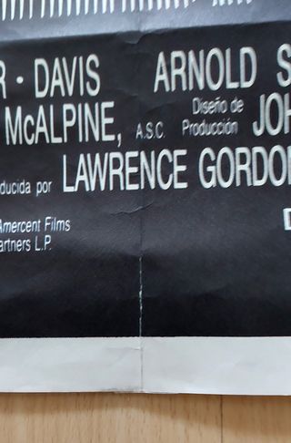 Cartel cine original DEPREDADOR (PREDATOR 1987)