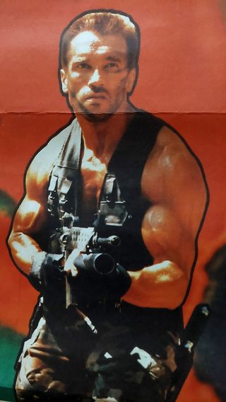 Cartel cine original DEPREDADOR (PREDATOR 1987)