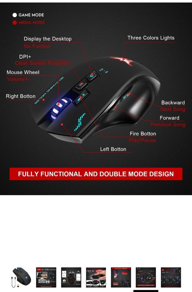 Ratón inalámbrico P