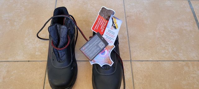 Botas seguridad puntera hierro