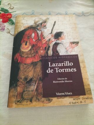 Libro texto Lazarillo de Tormes
