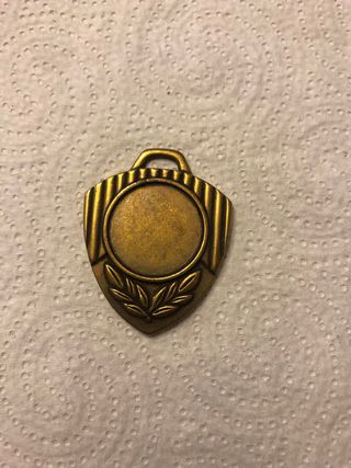 Medallas doradas trofeo deportivo