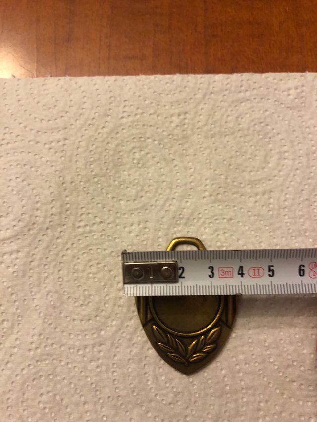 Medallas doradas trofeo deportivo