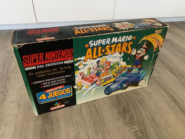 Snes Super Nintendo en caja