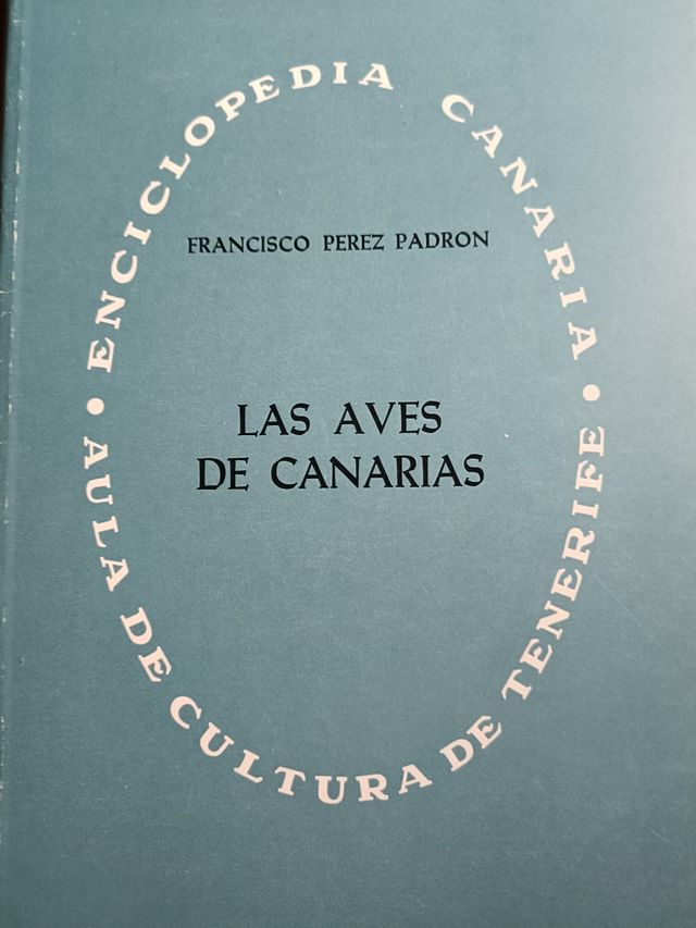 Las aves de Canarias 