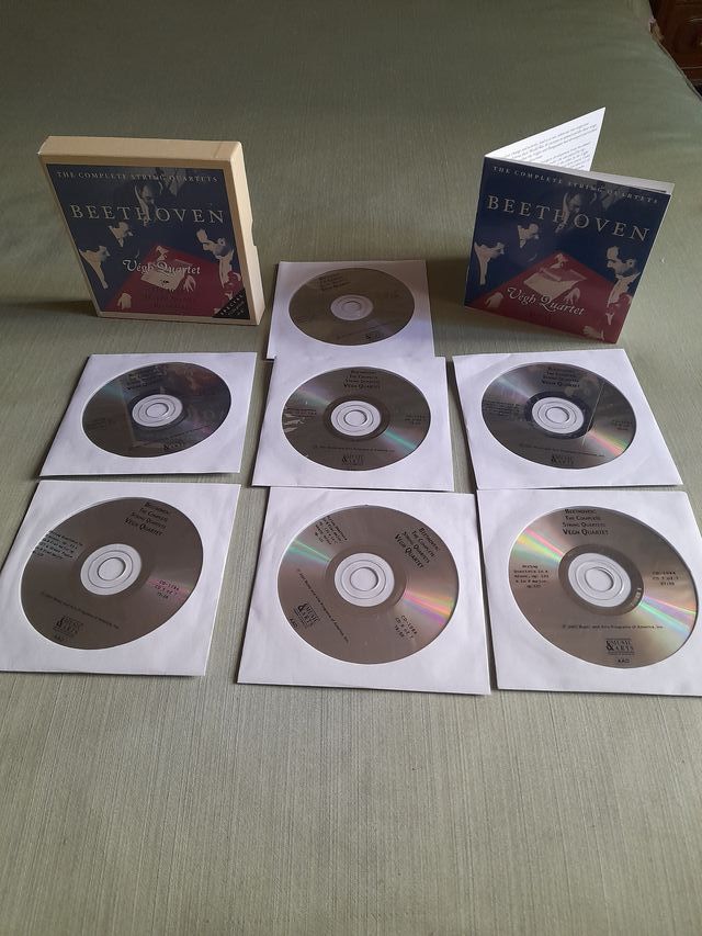 BEETHOVEN / CUARTETO VEGH: Cuartetos completos.