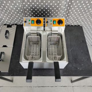 🦁​ BA ╬ Freidora Doble ╬ 5+5 LT ╬ CH