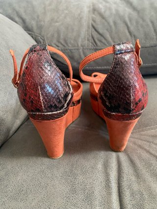 Sandalias peeptoe Marypaz
