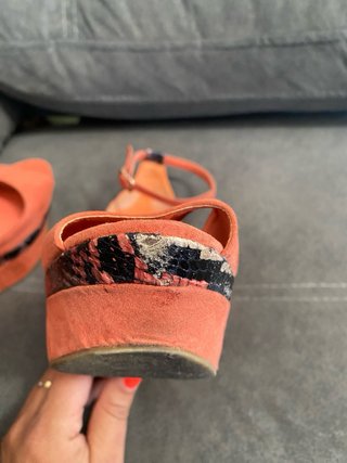Sandalias peeptoe Marypaz