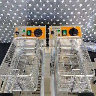 ​🦁​ BA ╬ Freidora Doble ╬ 5+5 LT Profunda