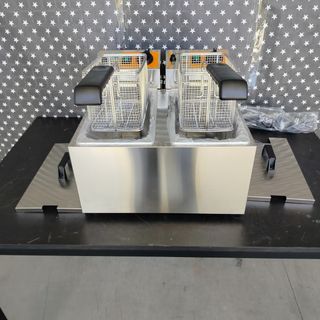 ​🦁​ BA ╬ Freidora Doble ╬ 5+5 LT Profunda